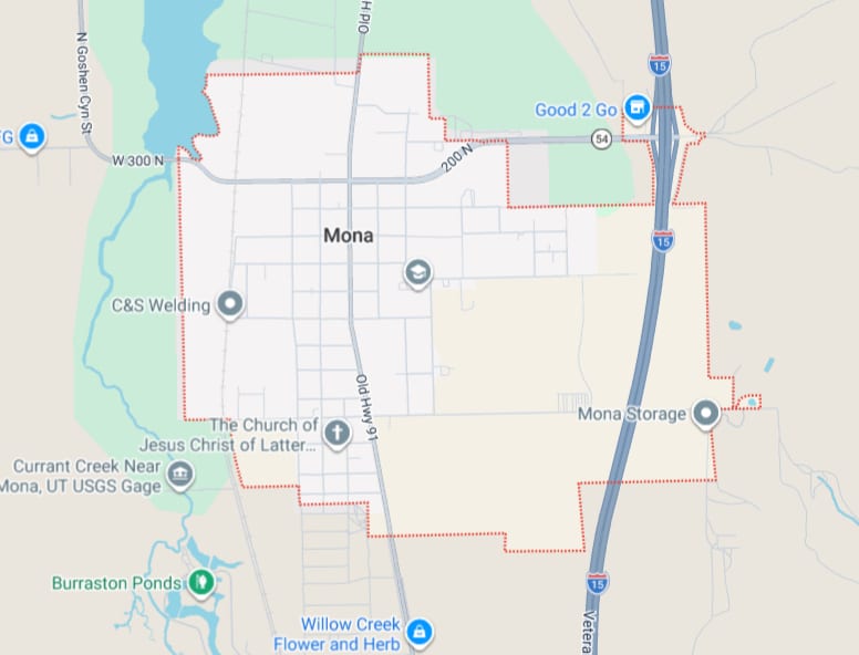Detailed map of Moa, CA, showcasing areas served by professional plumbing services.